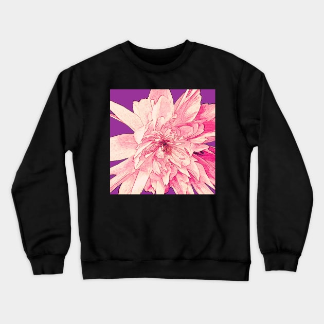 FLOWER PINK Crewneck Sweatshirt by MAYRAREINART